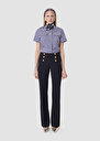 Pantalon Pepino bleu nuit en laine tailleur Nuit TARA JARMON