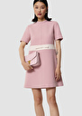 Robe Royce rose en toile double Blush TARA JARMON