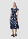 Robe Rosia bleue imprimée cerises Horizon TARA JARMON