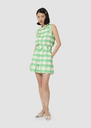 Short Shelby vert en vichy Nuit, Vert TARA JARMON