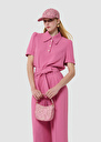 Top Tonino rose en crêpe Rose TARA JARMON