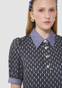 Top Tilly bleu nuit imprimé fleuri Nuit TARA JARMON