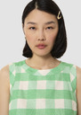 Top Tepee vert en vichy Nuit, Rose, Vert TARA JARMON