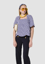 Top Timothee bleu nuit en vichy Mimosa, Nuit TARA JARMON