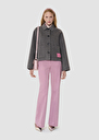 Veste Vinci grise en laine double face Gris chine TARA JARMON