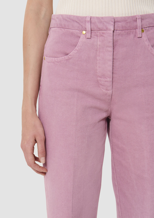 Jean Jerome rose en denim Vieux rose TARA JARMON