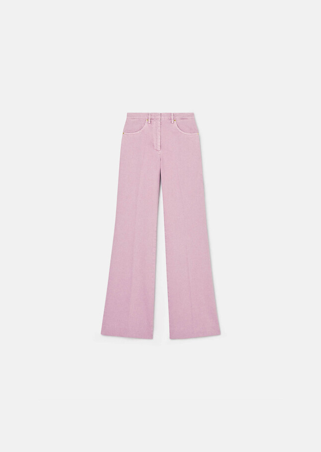 Jean Jerome rose en denim Vieux rose TARA JARMON