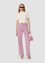Jean Jerome rose en denim Marine, Vieux rose TARA JARMON