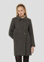 Manteau Marceau gris chiné en laine Gris chine TARA JARMON