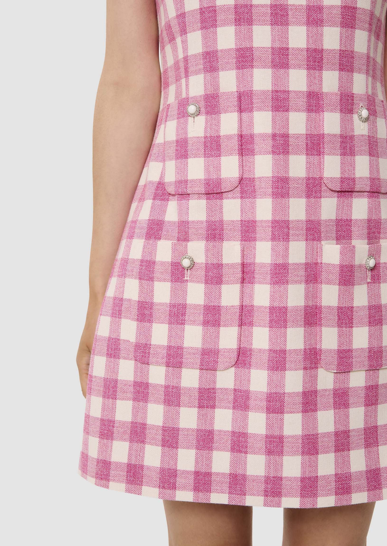 Russell Robe Robe Russell rose en vichy | TARA JARMON