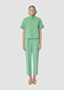 Chemise Charles verte en popeline Pistache, Rose TARA JARMON