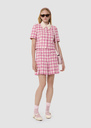 Jupe Josef rose en vichy Bonbon TARA JARMON