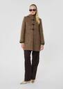 Manteau Manoelli marron en laine Noisette TARA JARMON