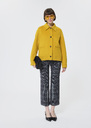 Blouson Ben jaune citron en laine double face Jaune citron TARA JARMON