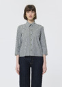 Chemise Charlot verte en vichy Cactus TARA JARMON