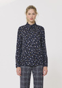 Chemise Charlotte bleu nuit imprimé fleuri Nuit TARA JARMON