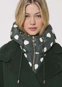Capuche Daria amovible vert foncé Blush, Grenat, Horizon, Jaune citron, Vert anglais TARA JARMON