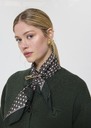 Etole Effy vert anglais en soie Vert anglais TARA JARMON