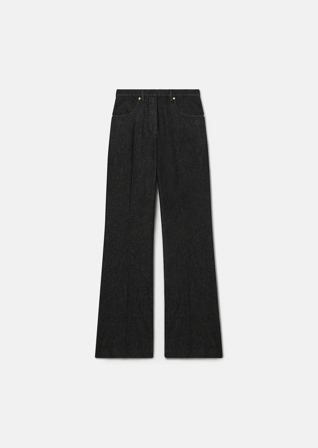 Jeans Jerome noir en denim Charcoal TARA JARMON