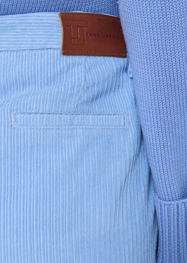 Jeans Jerome bleu ciel en velours côtelé Horizon TARA JARMON