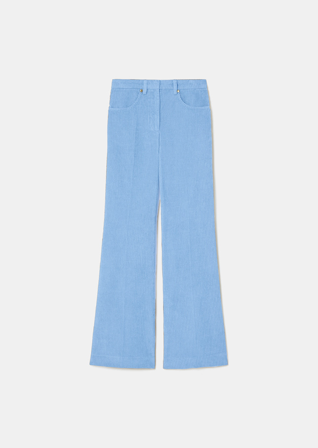Jeans Jerome bleu ciel en velours côtelé Horizon TARA JARMON