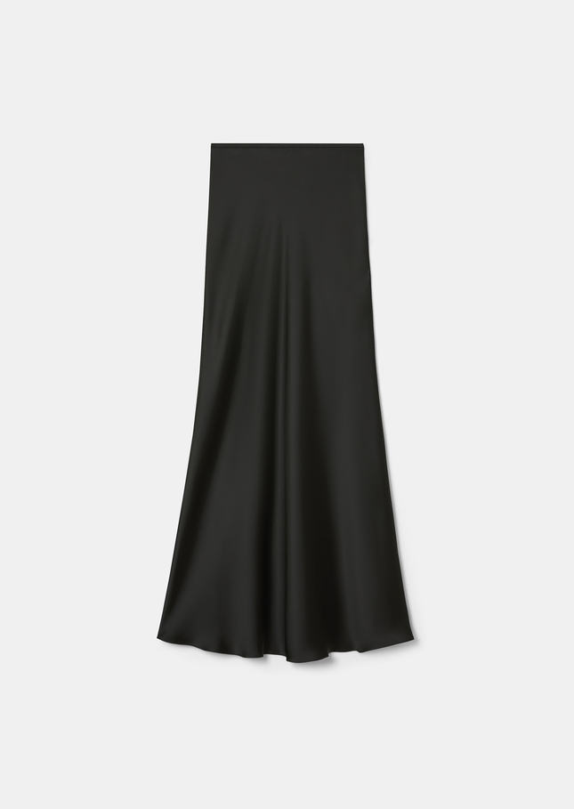 Jupe Jesta noire en satin Noir TARA JARMON