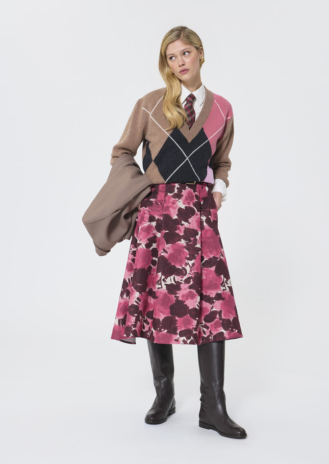 Pull Primo taupe en laine Taupe TARA JARMON