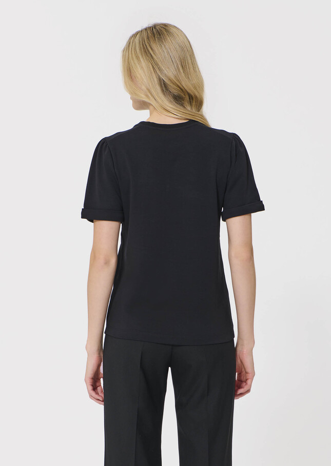 T-shirt Tampa Noir Noir TARA JARMON