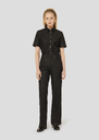 Jeans Jerome noir en denim Charcoal, Grenat, Horizon, Jean, Noisette TARA JARMON