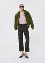 Pantalon Pierre vert à carreaux Vert anglais TARA JARMON