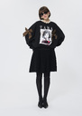 Sweat-shirt Pipa noir en jersey Noir TARA JARMON