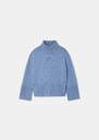 Pull Pacome bleu ciel en laine Horizon, Nuit TARA JARMON