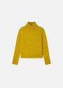 Pull Palia jaune citron en laine merinos et alpaga Blush, Jaune citron, Nuit TARA JARMON