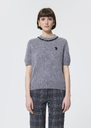 Pull Phileas gris chiné en laine Gris chine TARA JARMON