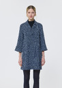 Robe Ross bleu nuit imprimé mini coeurs Cactus, Grenat, Jaune citron, Nuit, Vert TARA JARMON