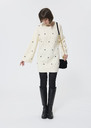 Robe pull Romann écrue en laine toucher cachemire Ecru TARA JARMON