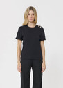 T-shirt Tampa Noir Noir TARA JARMON