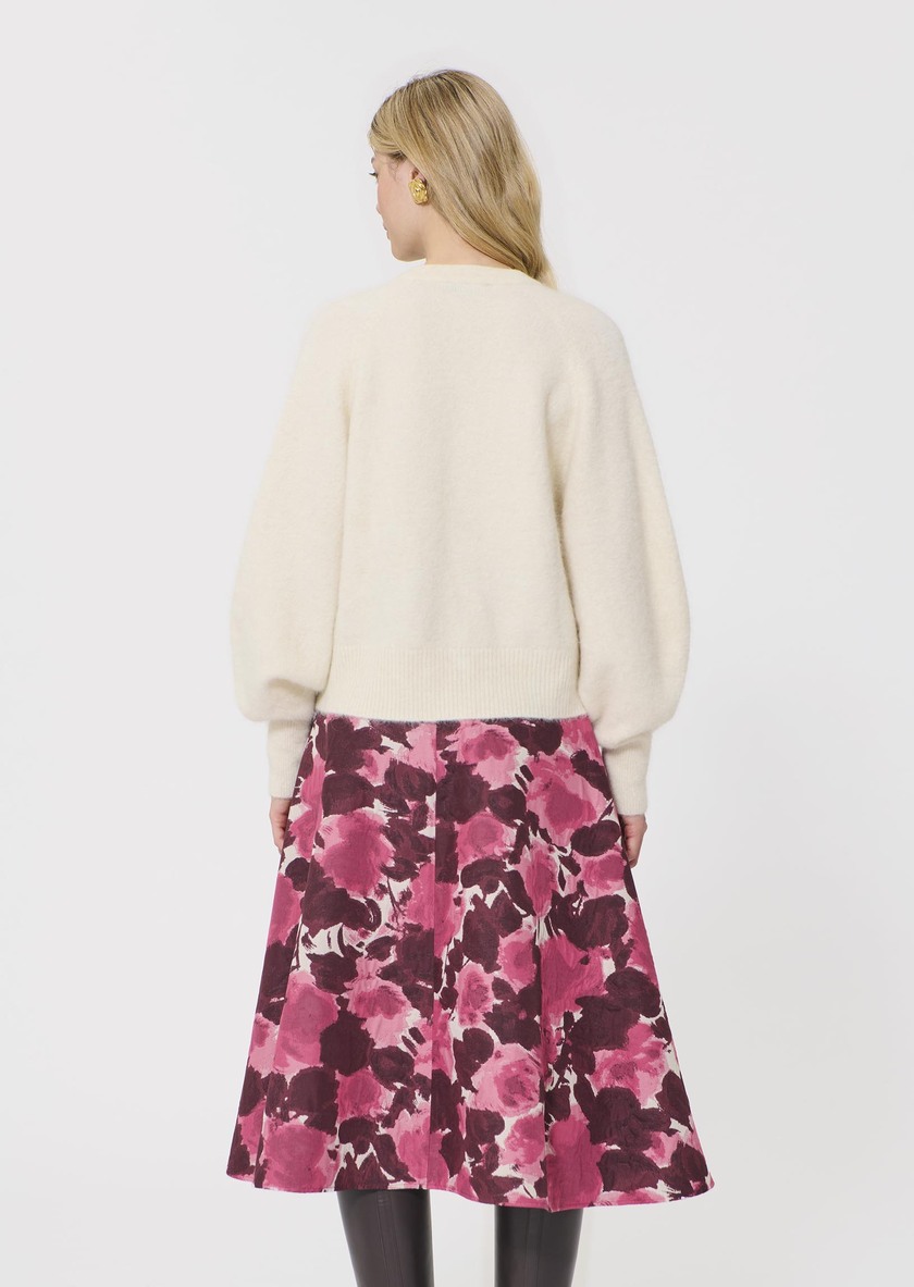 Pull Paz écru en laine et alpaga Ecru TARA JARMON