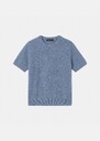 Pull Polla bleu ciel en laine alpaga Blush, Horizon, Nuit TARA JARMON