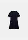 Robe Rosella noire en crêpe Noir TARA JARMON