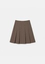 Jupe Jeanne beige taupe Taupe TARA JARMON