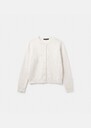 Gilet Gilma écru en laine alpaga Blush, Ecru, Horizon, Noir, Nuit, Vert TARA JARMON