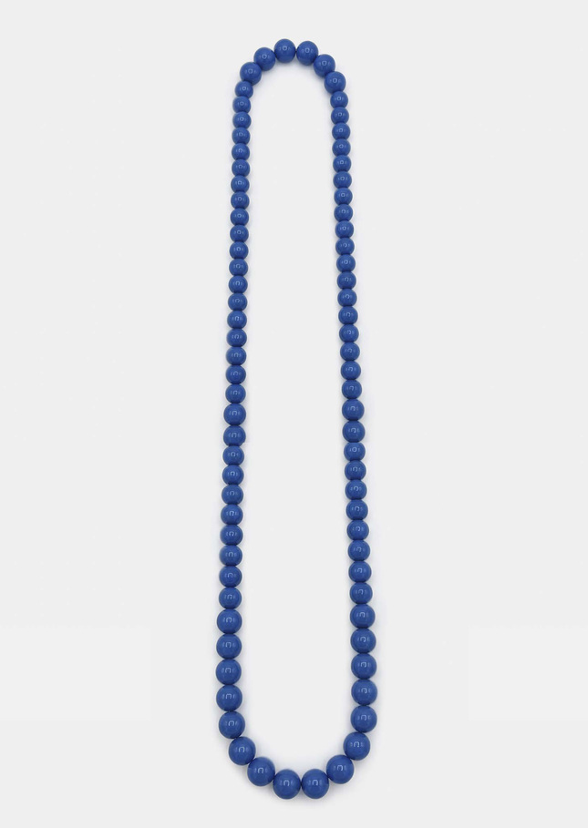 Collier Betty bleu à grosses perles Horizon TARA JARMON