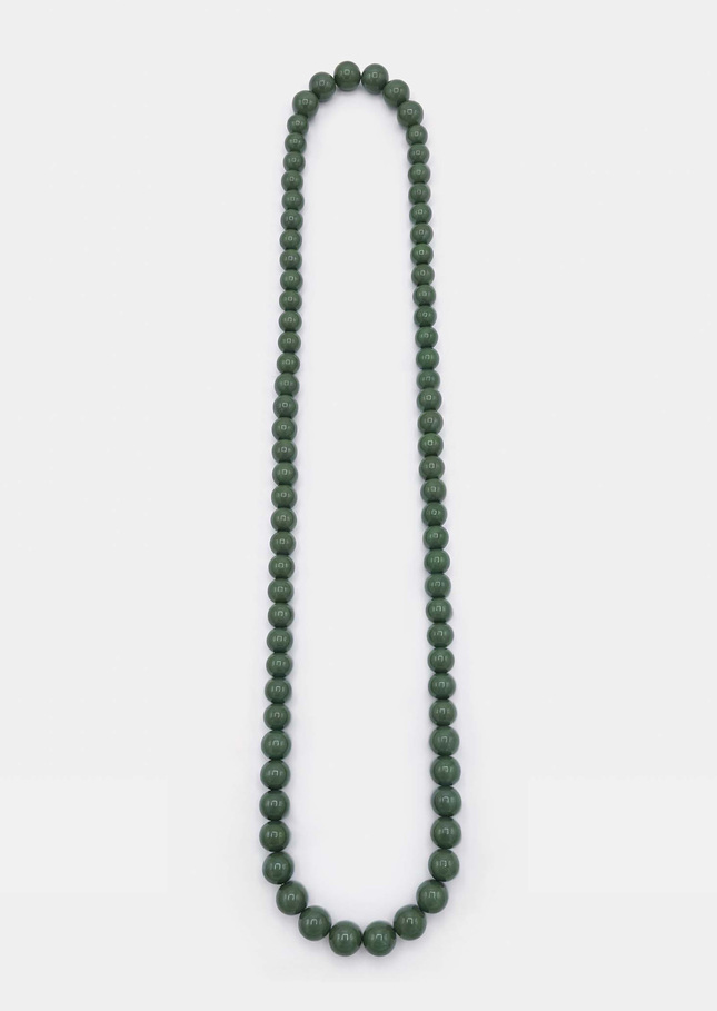 Collier Betty vert à grosses perles Vert TARA JARMON