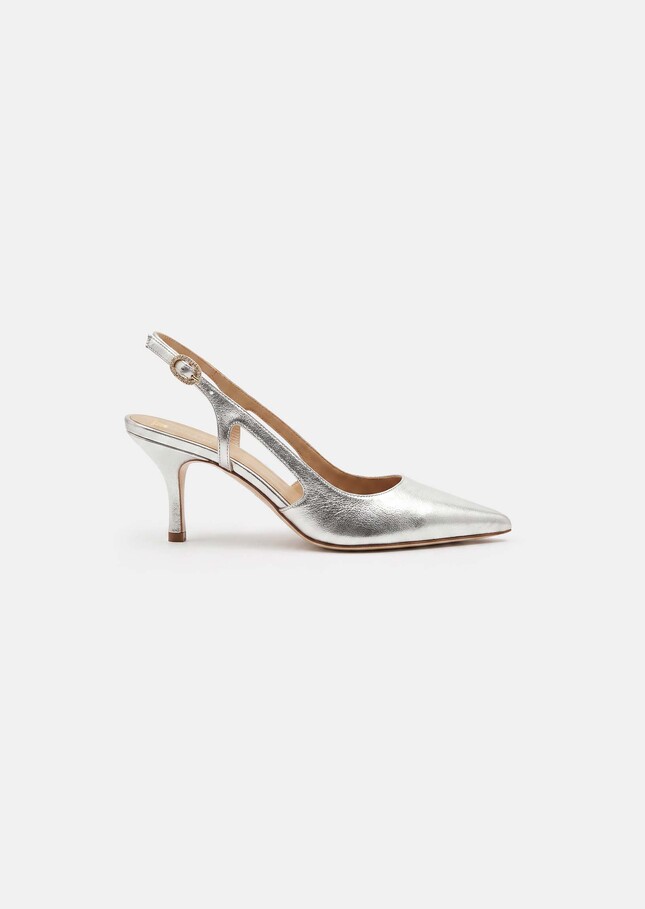Escarpins Ketty dorés en cuir Or TARA JARMON