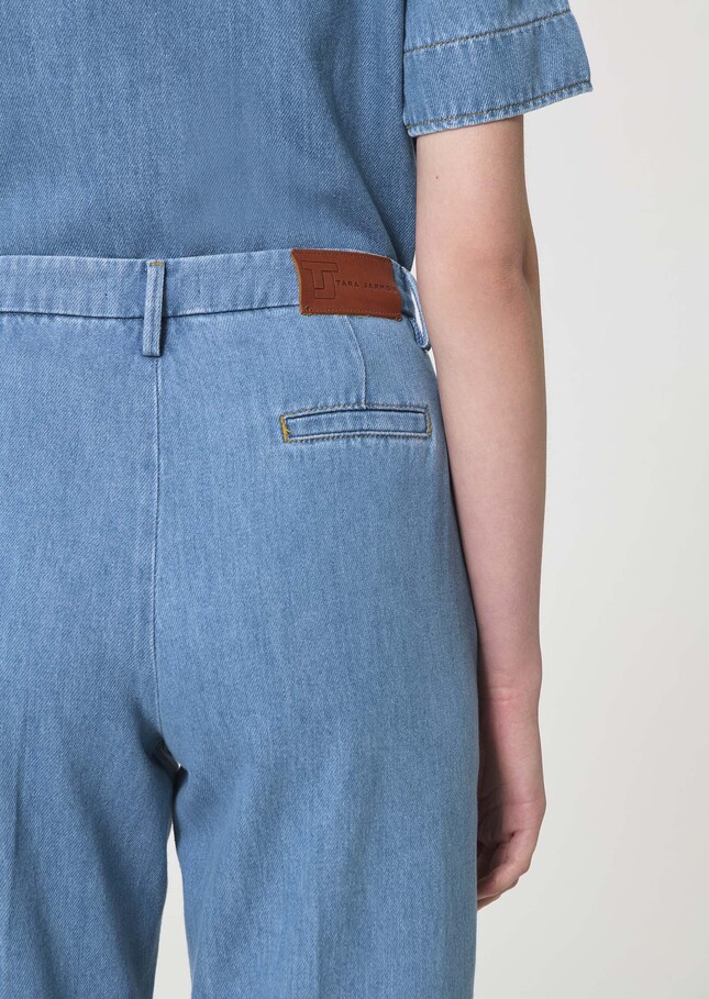 Jeans Jerome bleu en denim Jean TARA JARMON