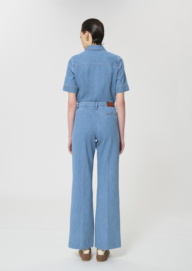 Jeans Jerome bleu en denim Jean TARA JARMON