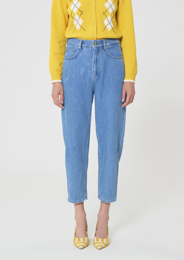 Jeans Jules bleu en denim Jean TARA JARMON
