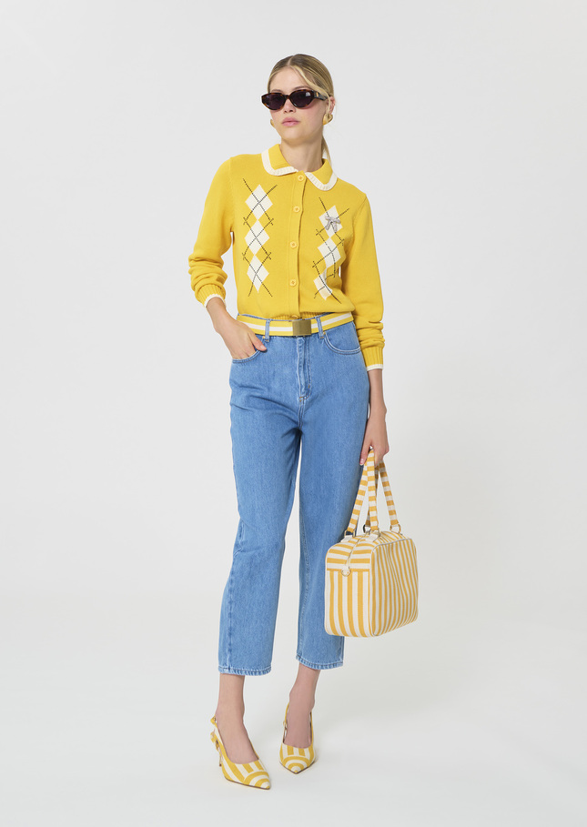 Jeans Jules bleu en denim Jean TARA JARMON