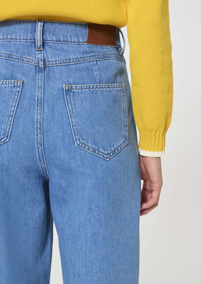 Jeans Jules bleu en denim Jean TARA JARMON